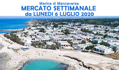 MARINA DI MANCAVERSA – MERCATO SETTIMANALE DEL LUNEDI