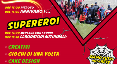 FESTA D’AUTUNNO 2022 con i SUPEREROI