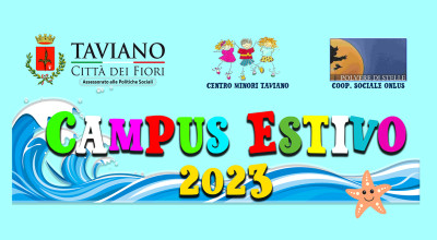 CAMPUS ESTIVO 2023 - CENTRO MINORI 