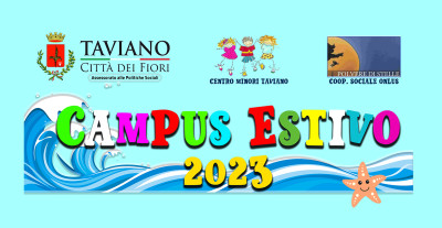 CAMPUS ESTIVO 2023 - CENTRO MINORI 