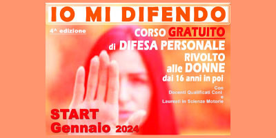 Progetto Io Mi Difendo - Corso di Difesa Personale 4^ edizione