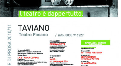 programma della Stagione Teatrale 2011