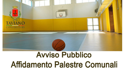 Avviso Pubblico - Assegnazione Palestre Scolastiche Comunali 