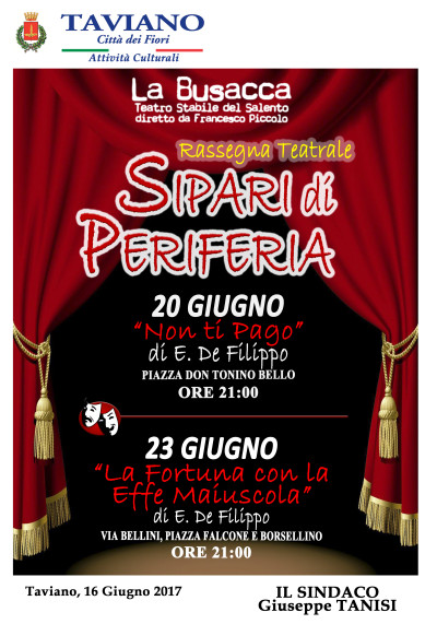 Rassegna Teatrale SIPARI DI PERIFERIA