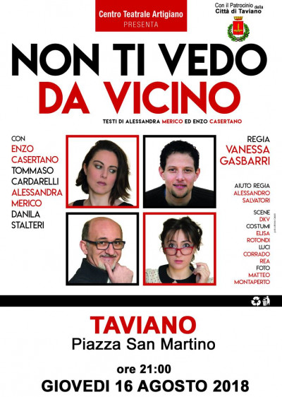 Teatro Non ti vedo da vicino