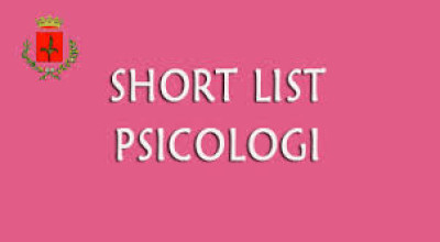 Avviso pubblico  per la formazione di una short list di psicologi 