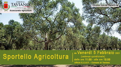 Attivato Sportello Informativo Agricoltura-Ambiente 