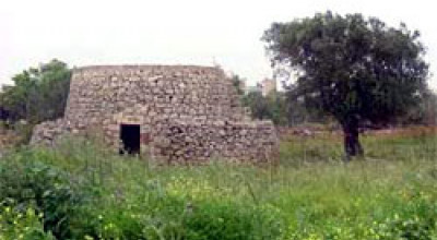 Trullo nella campagna tavianese