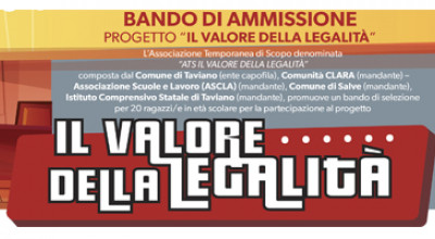 Progetto Il Valore della Legalità - Proroga Termini